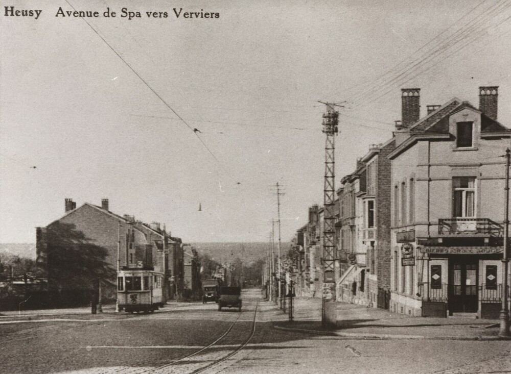 Vue sur le haut de l'Av. de Spa