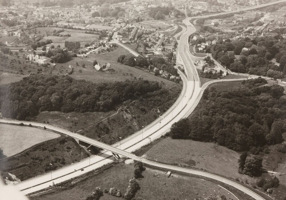 Autoroute Vue aérienne